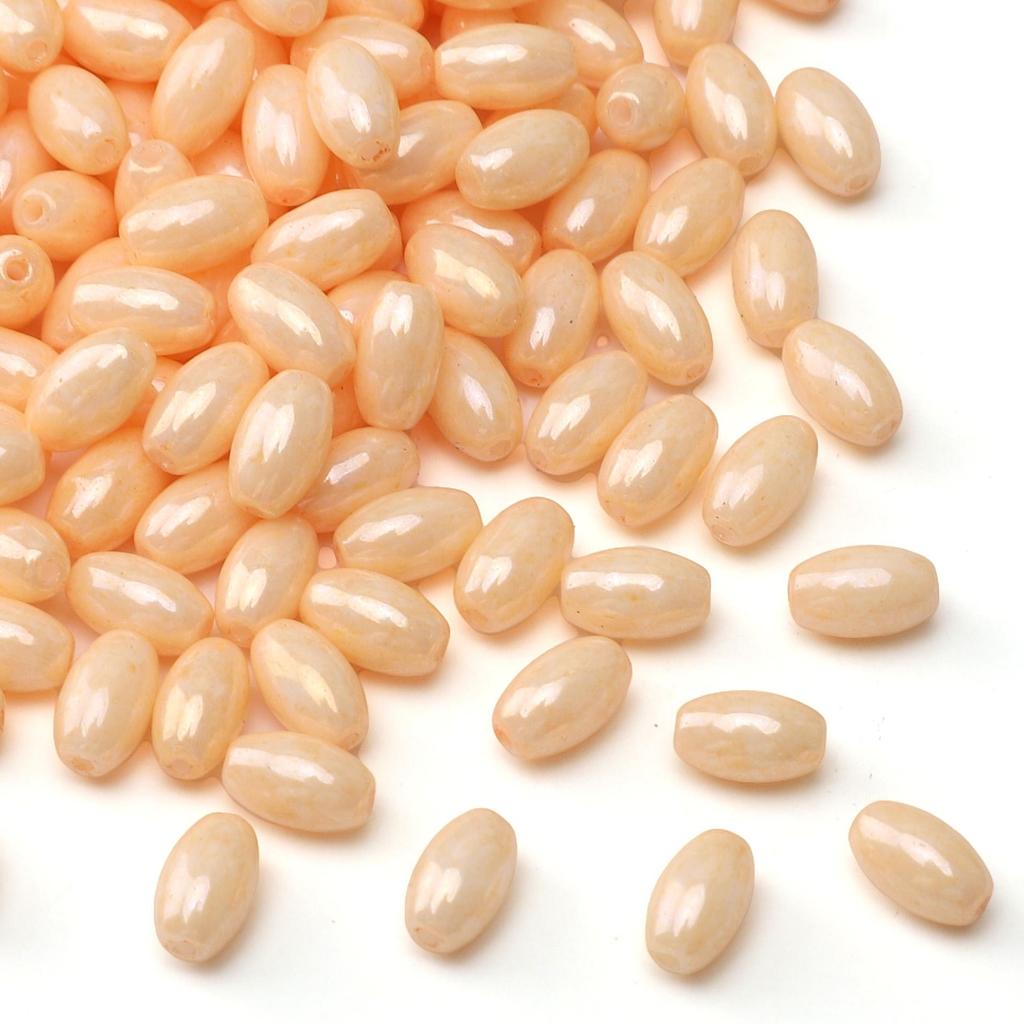 Domestic Glass Solid Color Cream Baked Paint Seed Beads for DIY 52 Pcs