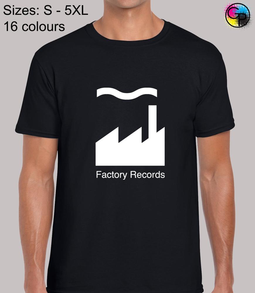 

Factory Records Music Fan Manchester Rave Regular Fit T-Shirt Top TShirt Tee Men S