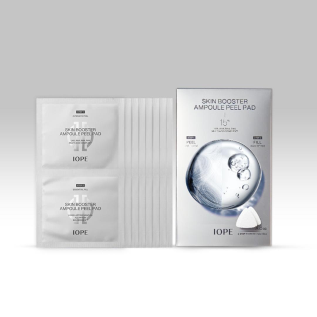 

Iope Skin Booster Ampoule Peel Pad 8ea +RANDOM GIFT