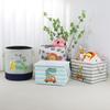 Children's Cartoon Fabric Storage Basket - Toy & Clothes Organizer