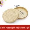 Einweg-Pizza-Papierteller