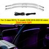 64 Colors LED Air Vents For Mercedes Benz W213 E-Class Coupe AMG E43 E53 E250 3D Rotating Tweeter Speaker Interior Ambient Light