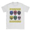Unisex Unisex TShirt Power Rangers Fashion Pure Cotton Tees Short Sleeve T Shirts Crew Neck Tops Original
