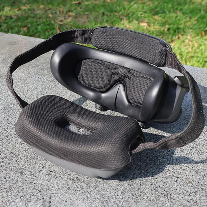 Lens Protective Cover Forehead Pillow Backhead Cushion Sponge Foam Padding for AVATA 2 Goggles Soft Eye Pad Breathable