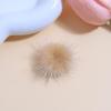 Colorful Mink Hair Ball Handmade DIY Jewelry Versatile Hairpin Accessories