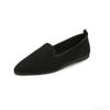 Fashion Spring New Fashionable Breathable Flat Shoes for Women Soft Bottom Pointed Casual Fashion Simple Comfortable Boat Shoes