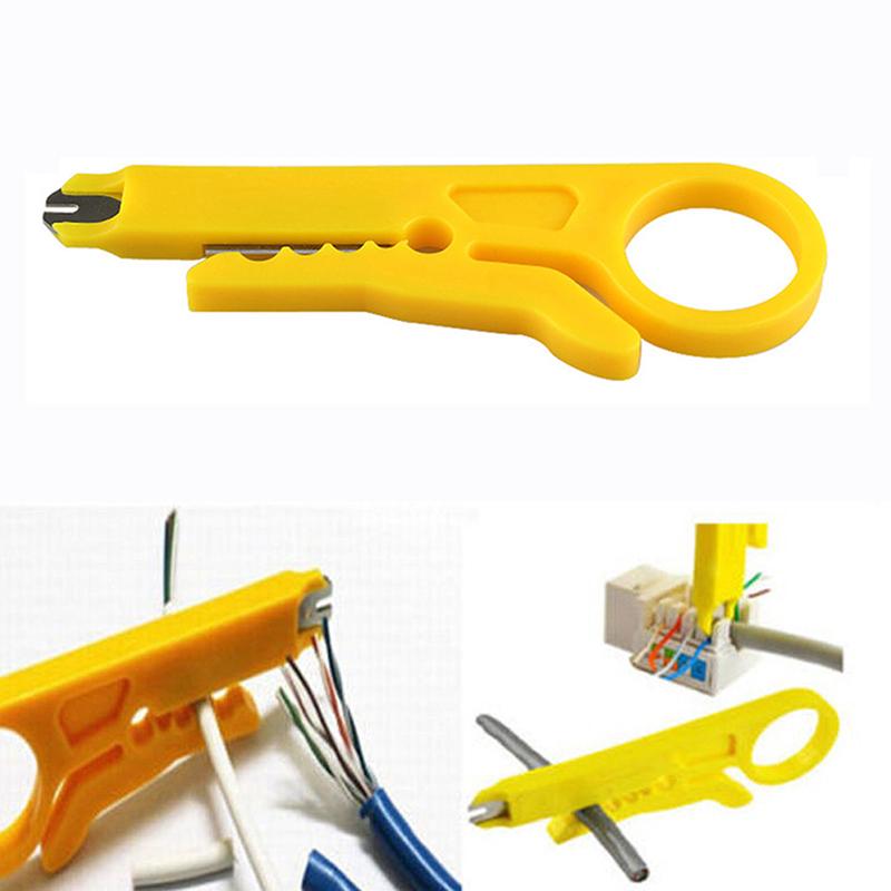 Wire Stripper Knife Crimper Pliers Crimping Tool Cable Stripping Wire Cutter