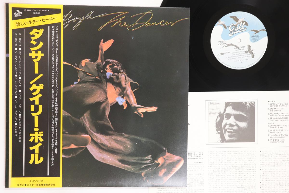 Виниловая пластинка GARY BOYLE  Dancer VIP6557 GULL 1978 Япония Obi Рок Б/у