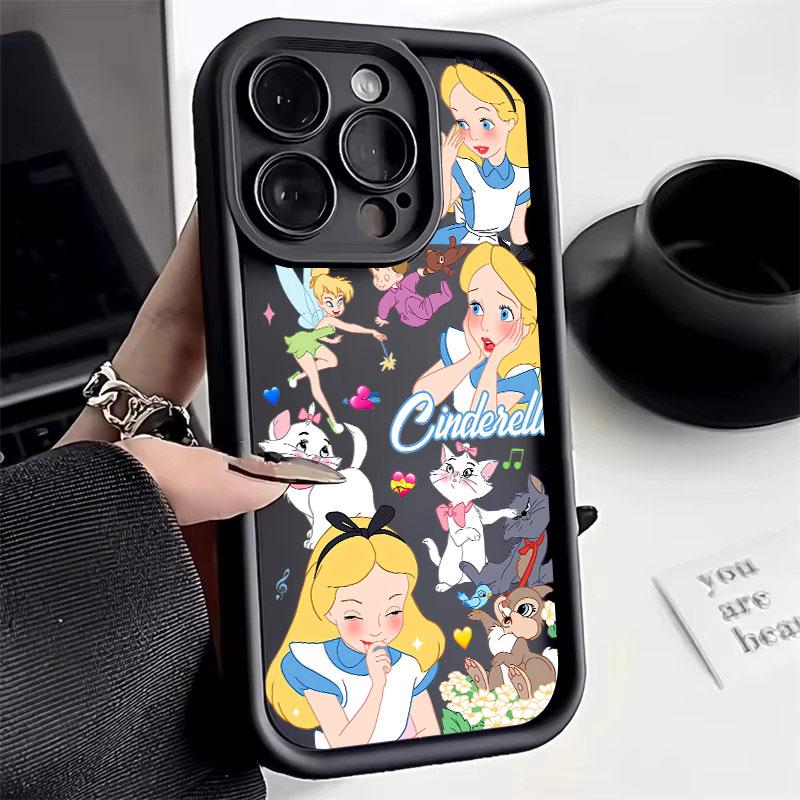 Princess Mermaid Silicon Case For Apple iPhone 17E 15 16 14 13 12 11 17 Pro Max 17 Air 16 Plus 16E Phone Protective Cover