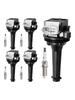 5x Ignition Coil Pack UF517+Spark Plugs For Volvo S60 2.5L L5 2012-2016