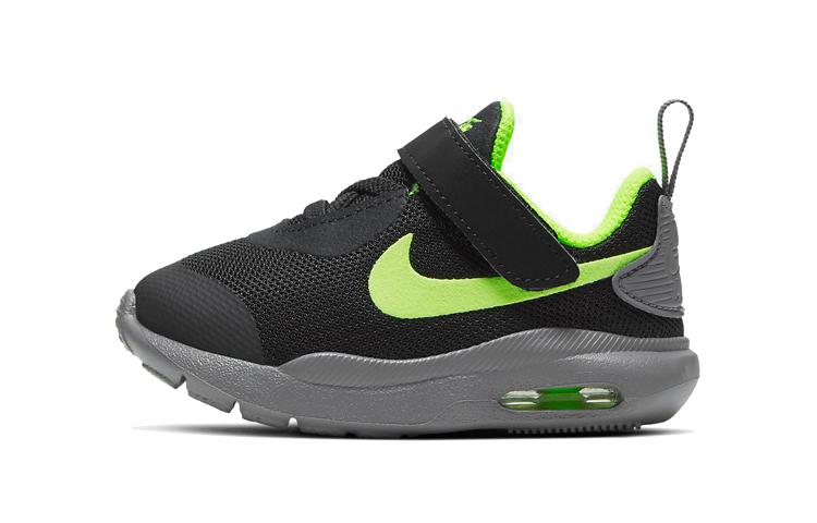 

Nike Air Max Oketo Hook and loop Low top Running Shoes Black Yellow Infant And Toddler AR7421-013 21