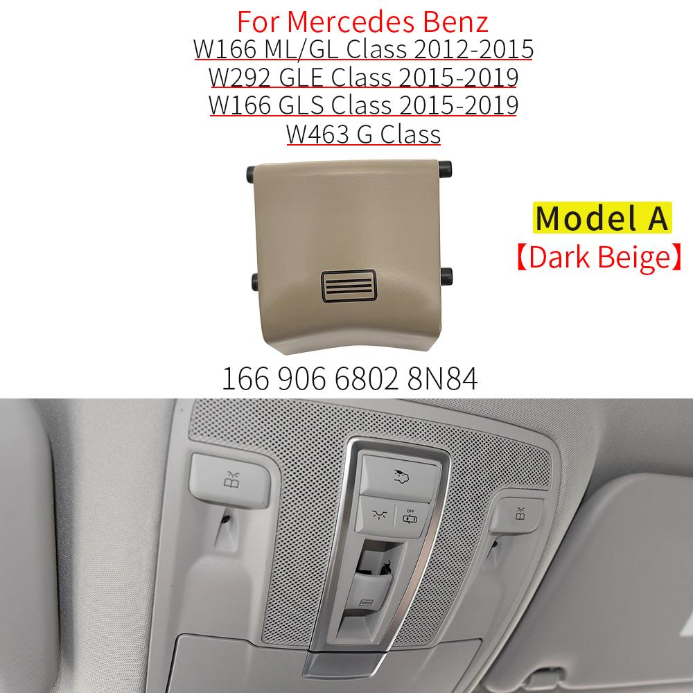 For Mercedes W166 W292 W463 Car Sunroof Window Switch Button Cover Plastic for Benz ML GL GLE GLS 2012- ML320 GLE350 GLS450