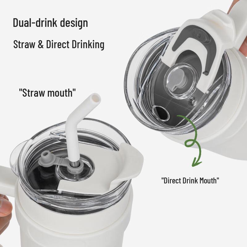 Dileber MLH9122 Termiczny kubek do napojów podwójnych 1200ml