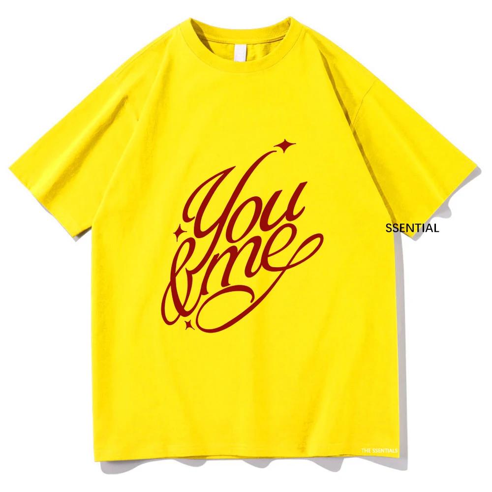 Fashion Men/Women Aesthetic T-Shirt Unisex Cotton Tees Kawaii Cute Clothes