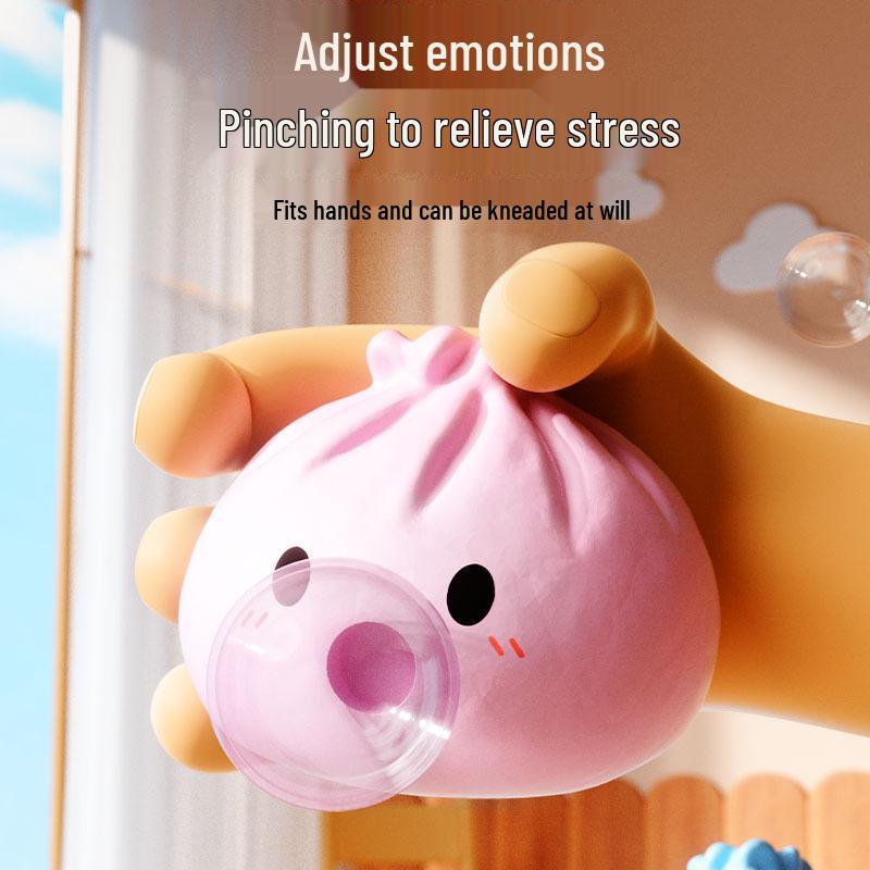 Baozi Bubble Popping Squeeze Toy – Cute & Funny Decompression Toy for Adults