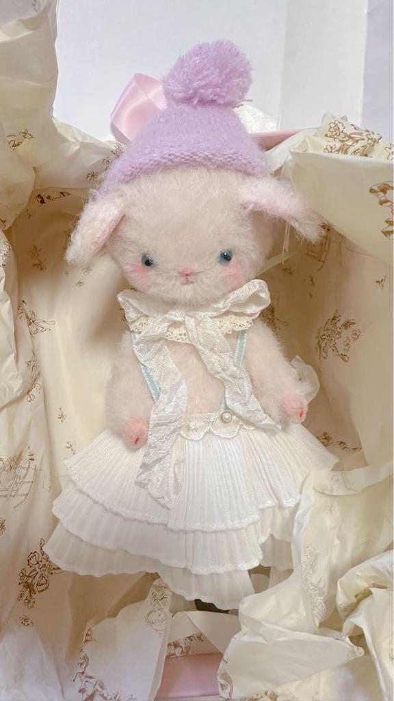 [USED] Sheep Popular Artist Felt Teddy Bear Handmade Plush Toy