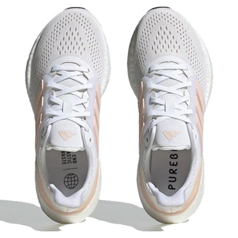 adidas Pureboost 23 Cloud White Wonder Quartz Core Black Women's Sneakers IF2392