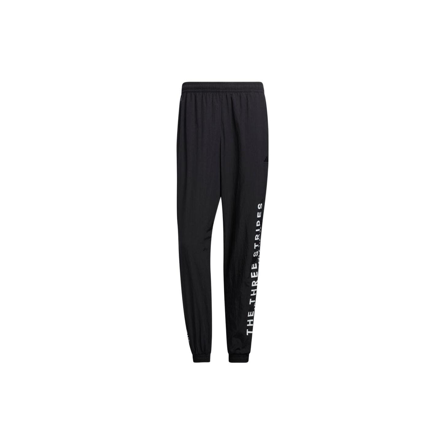 adidas Wording Pants  Black  Men s IA9422 S