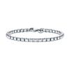 TIFFANY &CO Venetian Link Series Chain Link Design 925 Silver Bracelet Men and Women Couple Style Silver 60150727-Silver XL