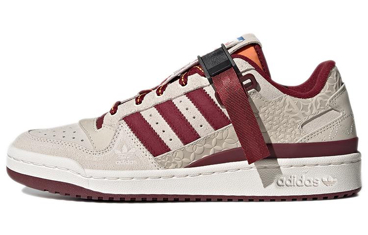 Forum Adidas Originals Low  Chalk Burgundy  GX8866 44