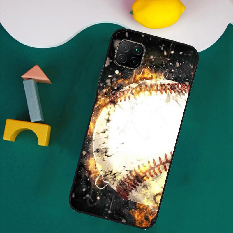 Baseball For Huawei Nova Y61 Y91 Y73 Y72 Y70 Y60 Y90 12s 12i 11i 8i 9 10 SE P30 P40 Lite P60 Pro Case