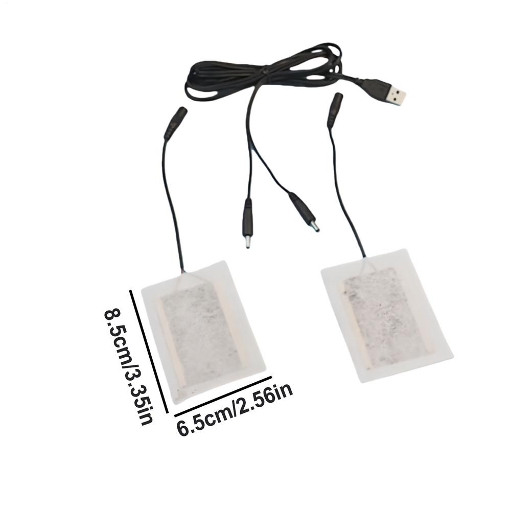 Heating Pad for Gloves 5V Winter Hand Warming Supplies Electric Hand Heating Pad for Home Office Gamers Photographers Hikers