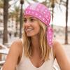Paisley Print Hijab Caps Quick Dry Pirate Hat Fashion Accessory Bandana Hat  Sports