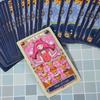 Japanese Anime Tarot 78 Pcs Cute Tarot Cards Cartoon Illustrations Packed In Rigid Box with Guidebook for Beginners 12*7cm
