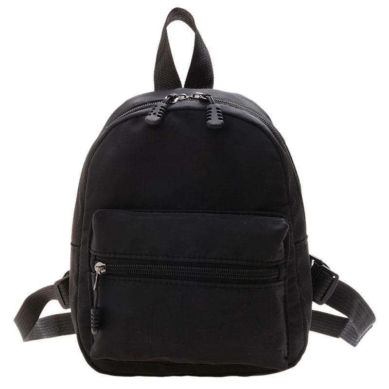 Zaino Classico in Nylon da Donna 2021 - Alla Moda Stile Coreano per Studenti