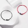 Triple Pendant String Knot Bracelet (C2503AC1315_BK)