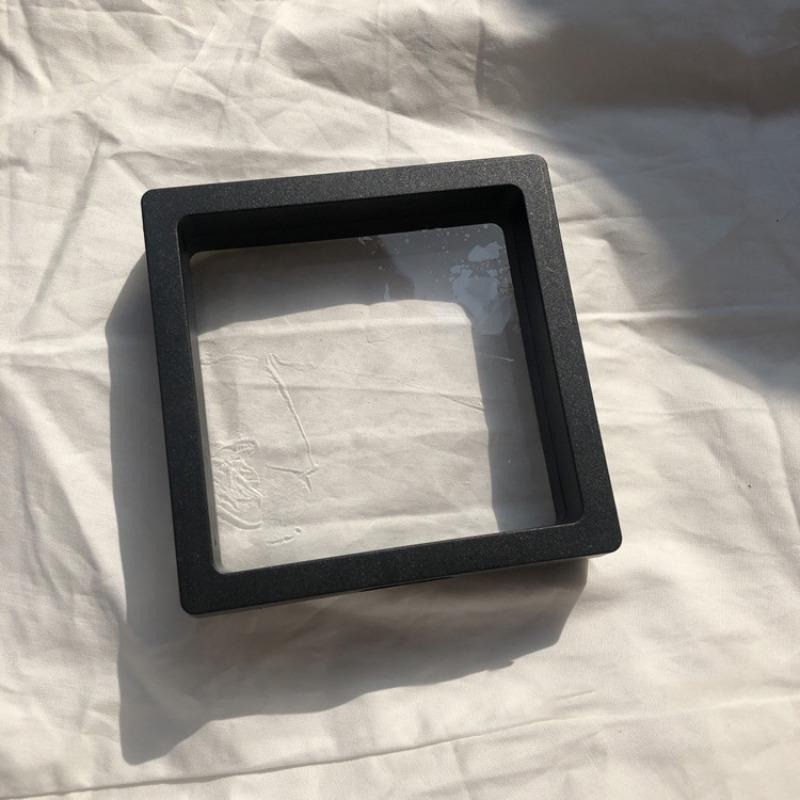 

Meier Transparent film box earrings earrings earrings jewelry storage box portable bracelet gift box