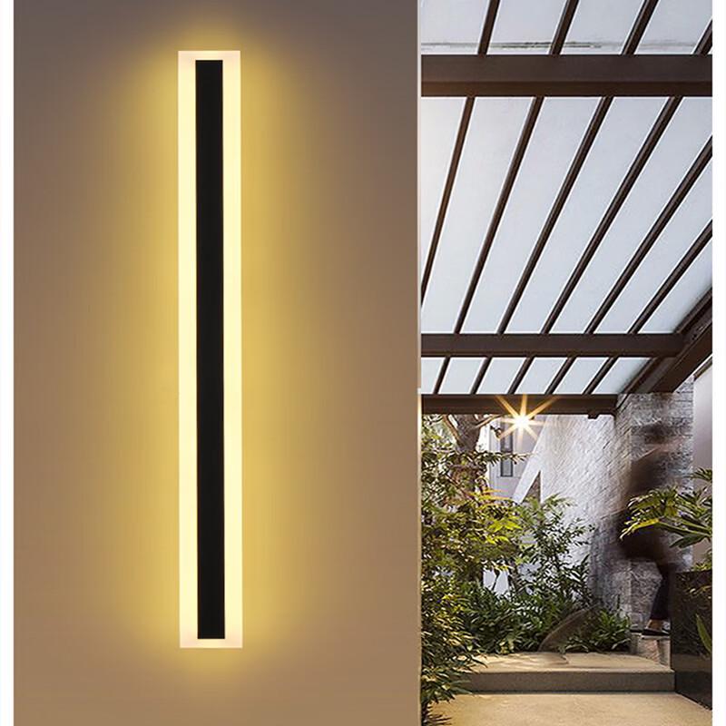 Solar Powered LED Strip Wall Light