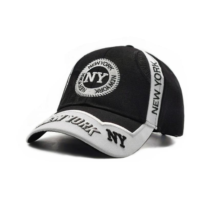 Trendy Embroidered Baseball Cap - Unisex Duckbill Hat with Hip Hop Style