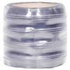 VidaXL Rideau de porte transparent 200 mmx1,6 mm 25 m PVC, bande de porte, rideau de bande pvc, rideau de porte pvc 153861