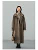 Women's Hepburn Style Mid-Length Woolen Coat - 2025 Winter Collection, Thickened and Stylish.