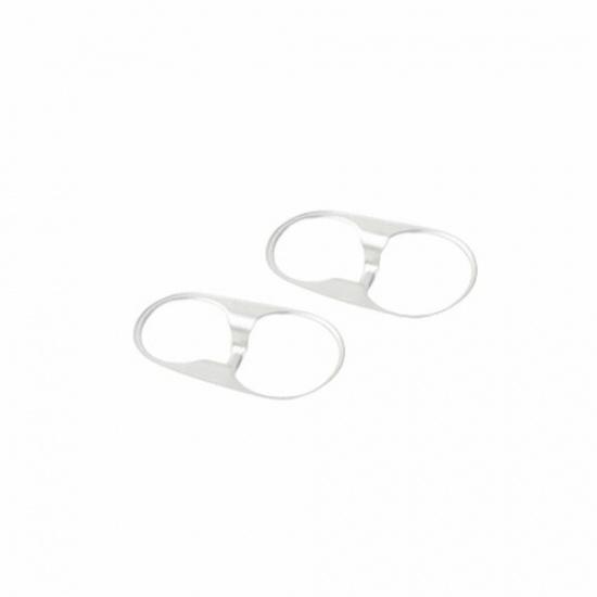 Matte Silver Central Console Water Cup Cover Trim For Nissan Armada Y62 17-