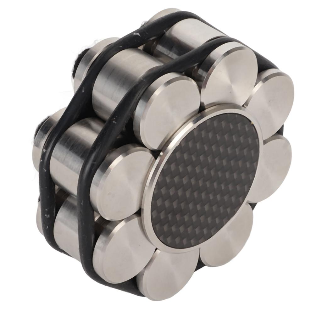 HiFi Record Weight Stabilizer Professional Stainless Steel LP Vinyl Turntable Disc Balanced Clamp with Slip Proof Pad