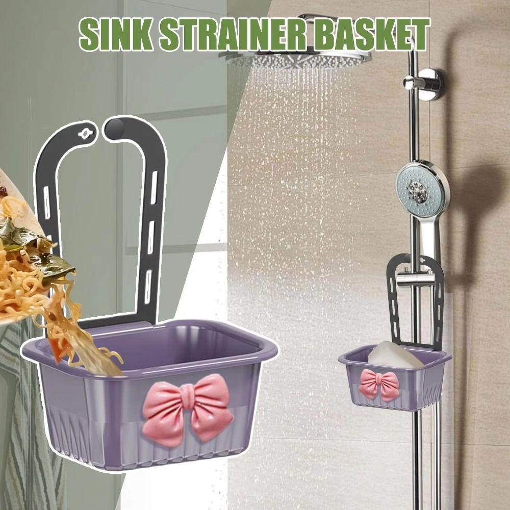 Creative Kitchen Garbage Filter Quickly Drain Soap Sponge Shelf  Kitchen Accessories