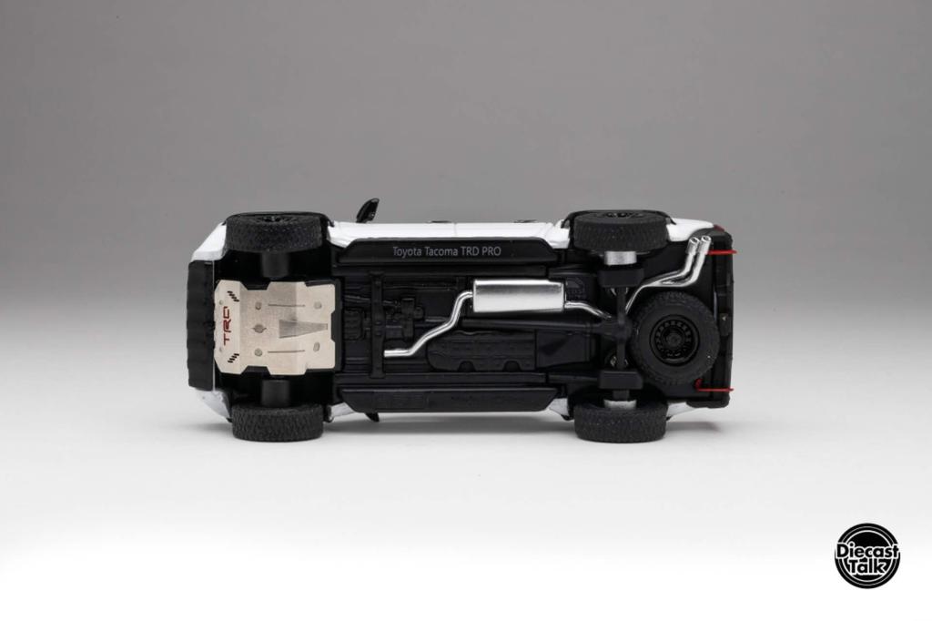 Freestyle GCD Toyota Tacoma TRD PRO ICE CAP WHITE DiecastTalk Special Order Finished Model 1/64 DTG0039-WH