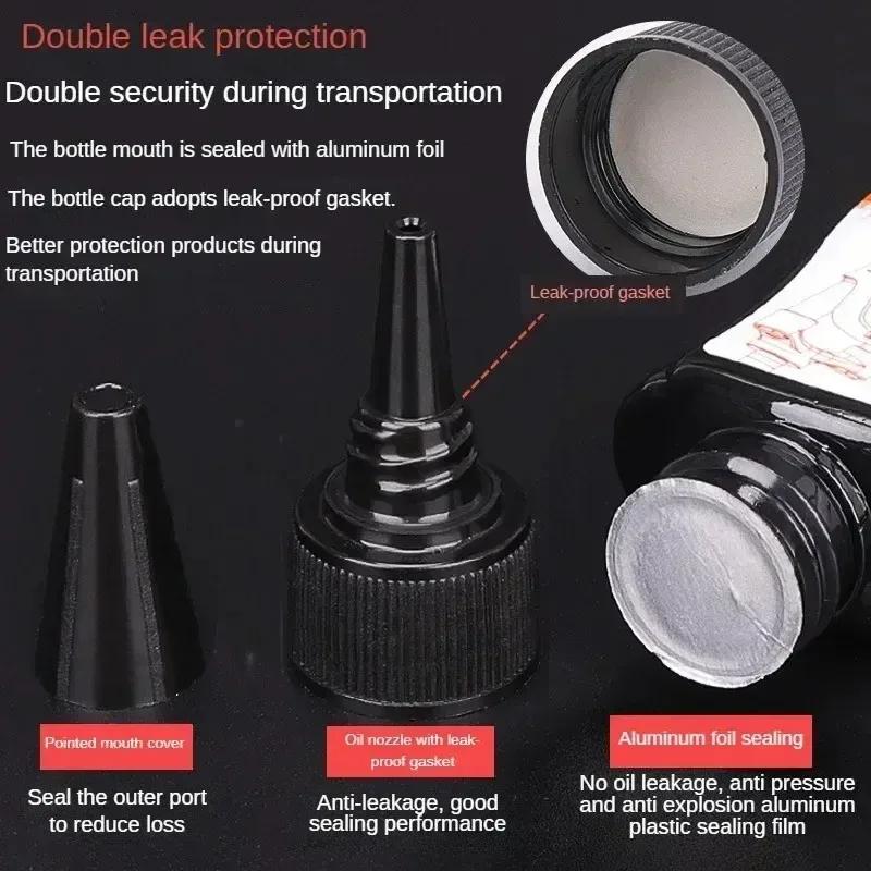 60ML Mountain Bike Front Fork Shock Absorber Oil Front And Rear Shock Absorber Silicone Oil Lubricating Oil Maintenance