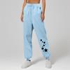 Ladies' Printed Unisex Casual Pocket Drawstring  Pants