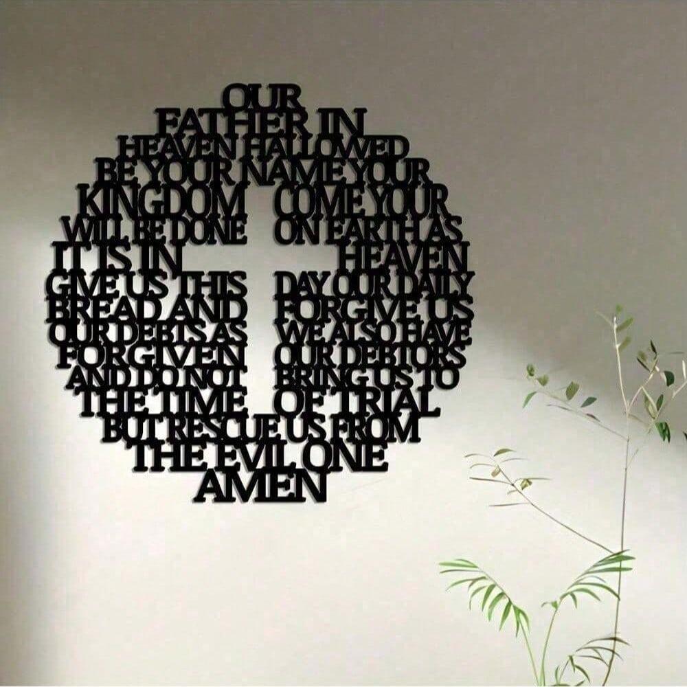 Metal Wall Art Decor Modern Living Room Indoor Sculpture Artistic Home Replica Non Electric