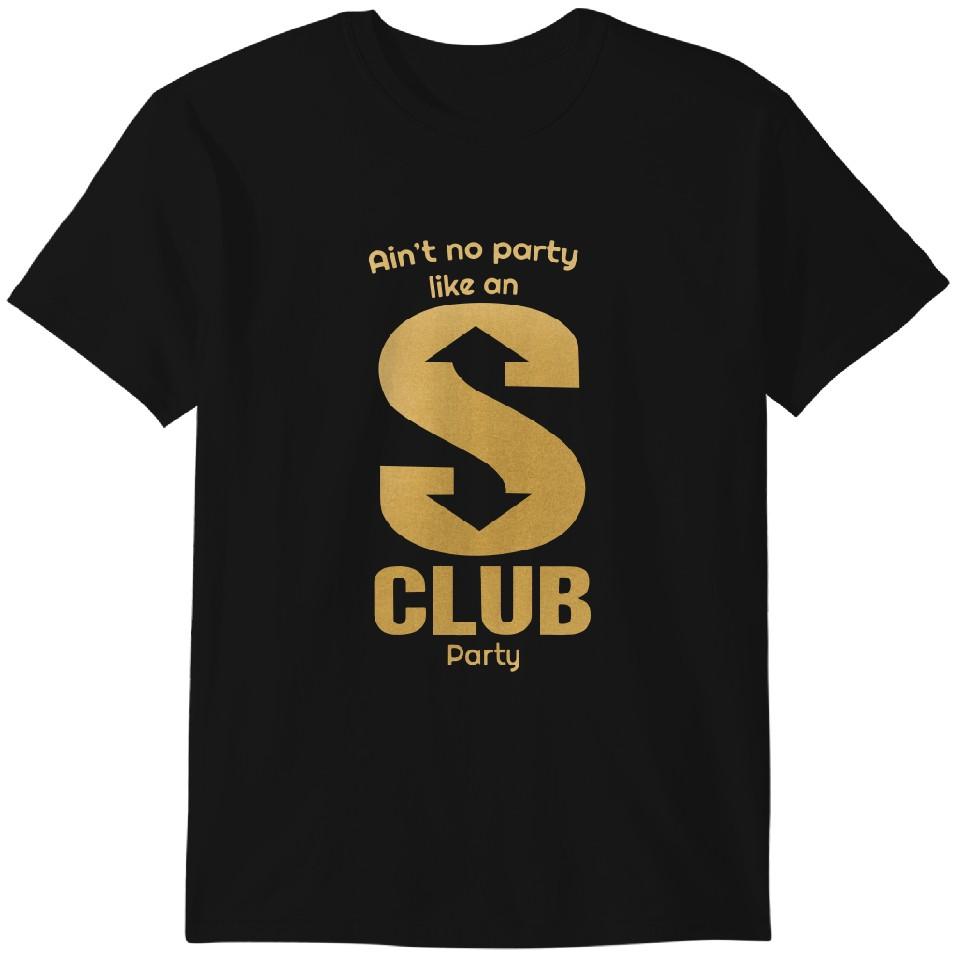 

S Club 7 Party T-Shirt 2023 UK 90s Music Band Shirt 90s Pop Music Fan Tee Classic T-shirt XL