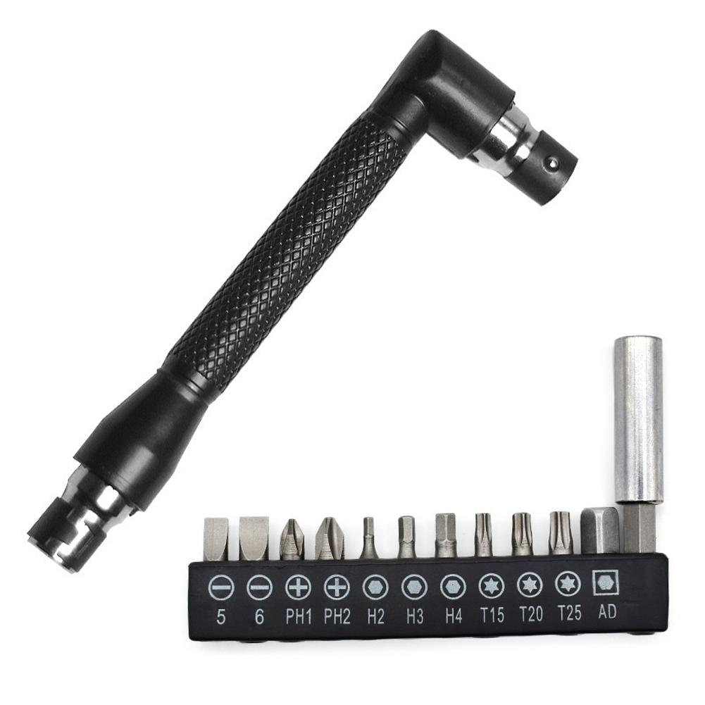 L Type Hexagon Screwdriver Bit Set with Double End Handle 6 35mm Socket Wrench Tool for Electronics and Furniture