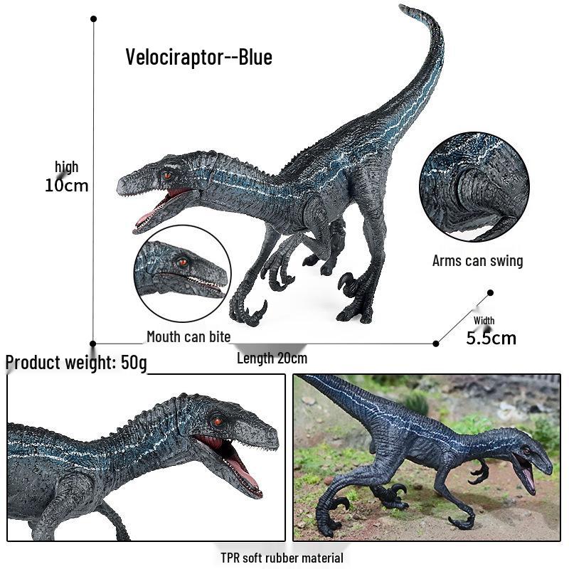 Realistic Jurassic Dinosaur Models - Triceratops, T. Rex, Mosasaurus, Pachycephalosaurus Toys