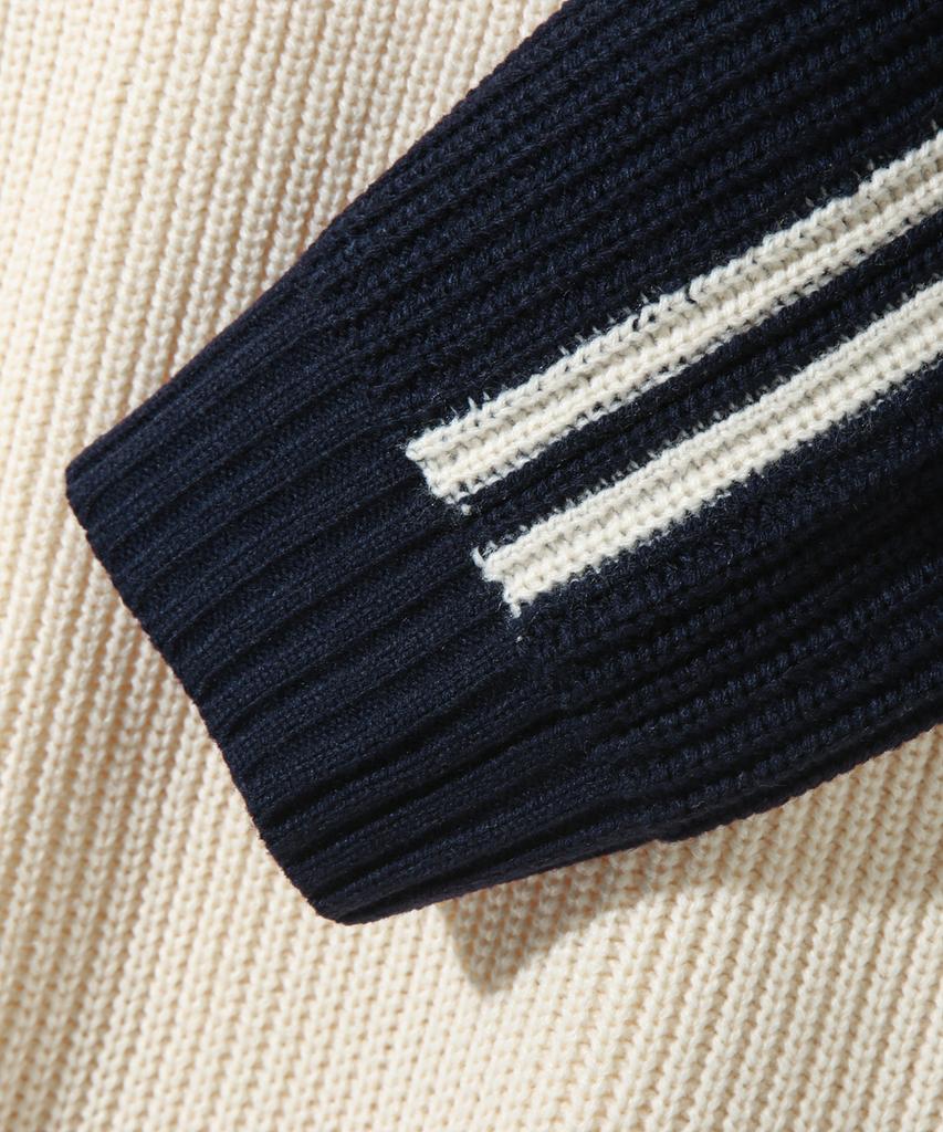 Dimiteulibeullaeg Vlad Raglan Track Sweatshirt Knit_Navy