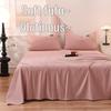 Class A 100% Xinjiang Cotton Brushed Pure Cotton Bed Sheet for Double XL Beds, All-Season, Household.