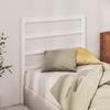 VidaXL Headboard White 96x4x100 Cm Solid Pine Wood 817621