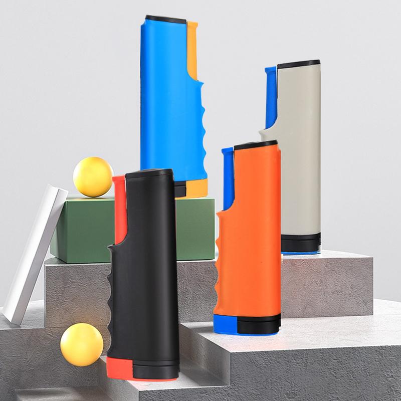 Přenosný stolní tenis Kryt sítě Měřidlo Výsuvný set na stolní tenis Záchytné stojany Nastavitelné nářadí Venkovní domácí sporty klip na