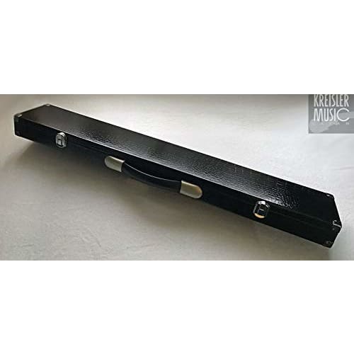 High-quality leather-look bow case for 6 bows, suitable for violin, viola, and cello.